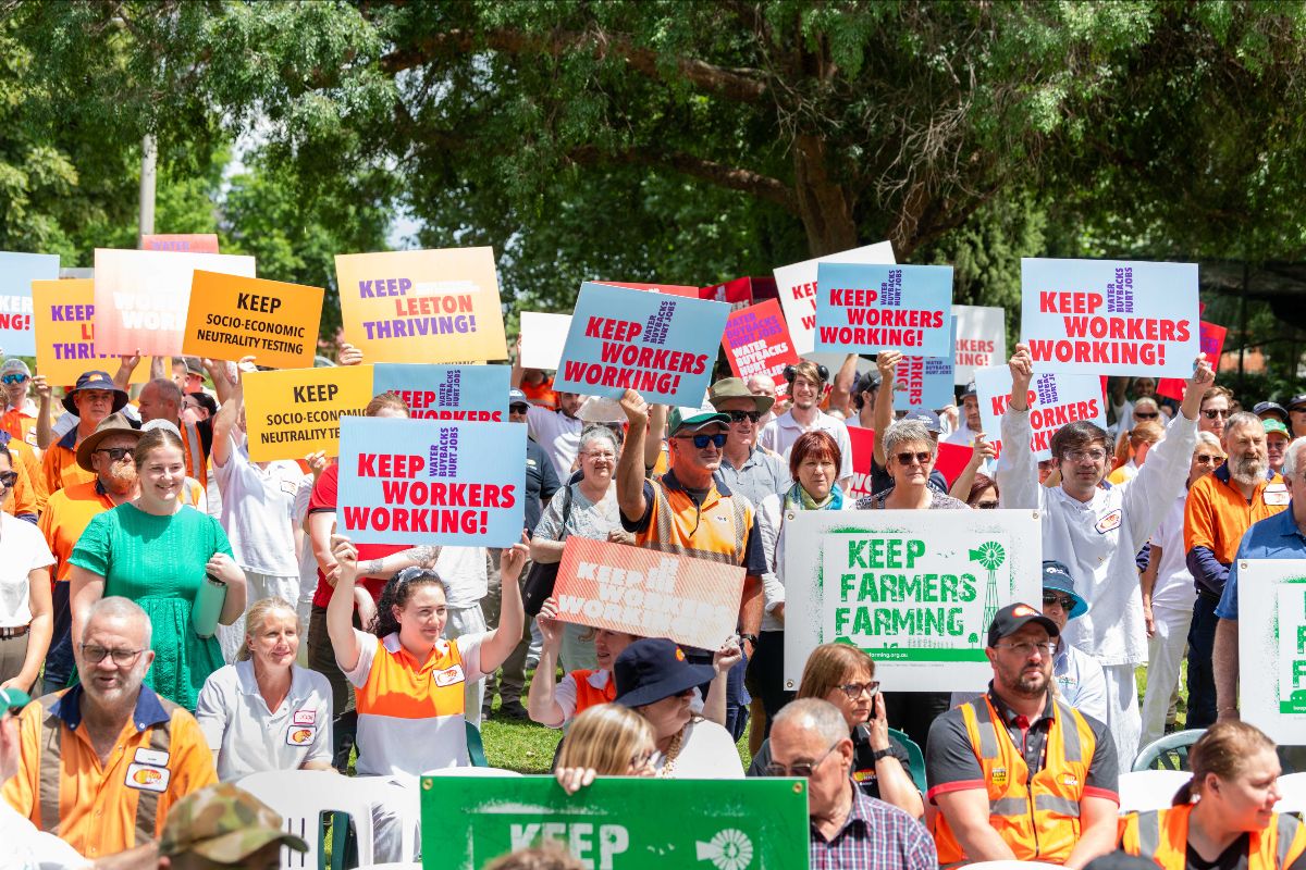 Basin Community Rally - Leeton NSW