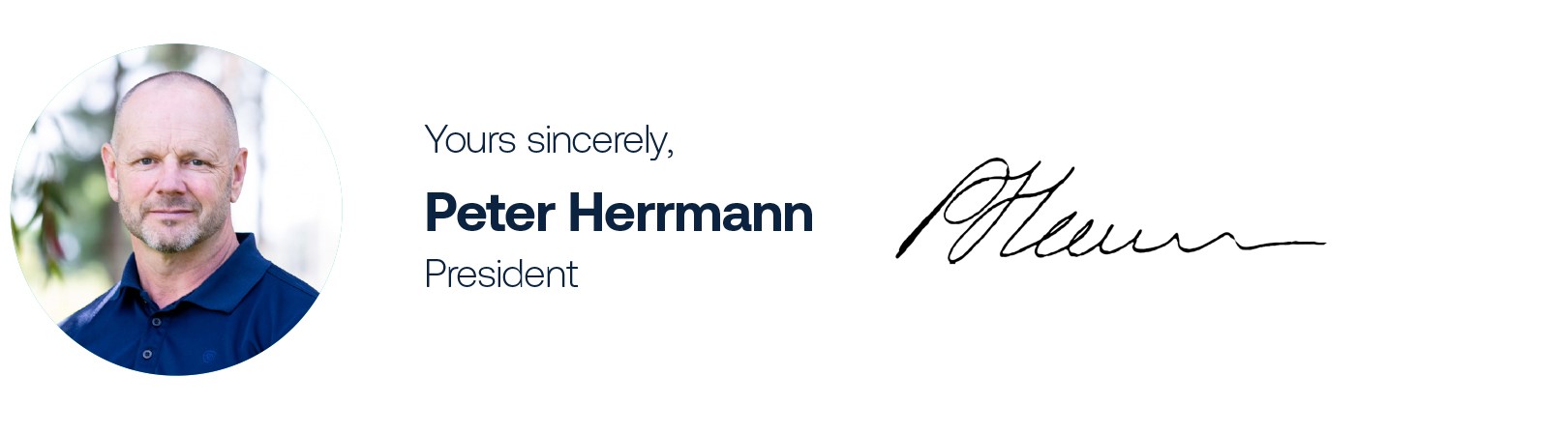 Peter Herrmann signature